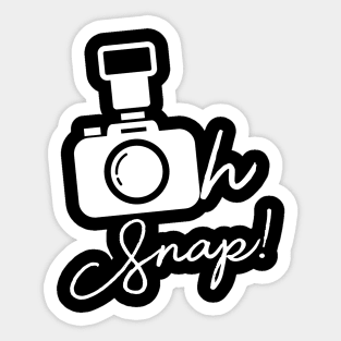 Oh Snap Camera Sticker